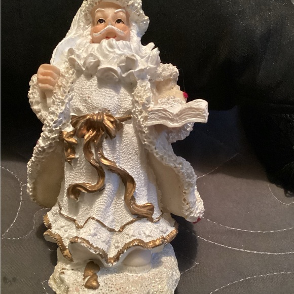 Vintages K’s Collection white Santa Claus vintages 2000, 4.5” tall - Picture 1 of 7